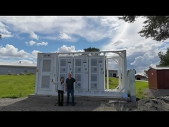 Stockage de l'énergie par batterie dans un conteneur