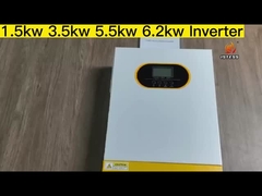 48VDC Sortie 5.5KW/6.2KW Inverseur hybride solaire pour une fréquence d'allumage/arrêt du réseau 50Hz/60Hz