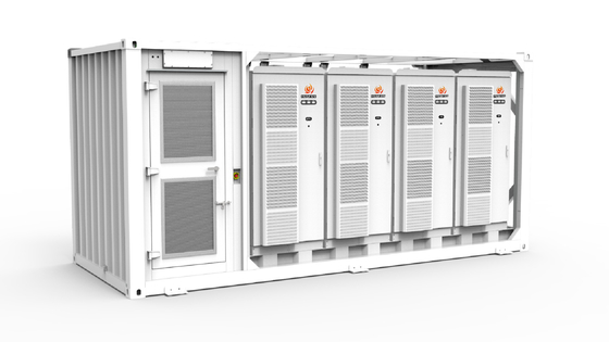Système de stockage de l'énergie par batterie BESS flexible en conteneurs avec surveillance à distance