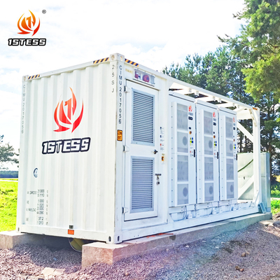 Container BESS de surveillance et de contrôle à distance avec une capacité de batterie personnalisée de 1 MWh à 5 MWh à 10 MWh