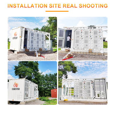 Système de stockage de l'énergie solaire pour récipient 1MWh 2MWh 3MWh 5MWh 10MWh