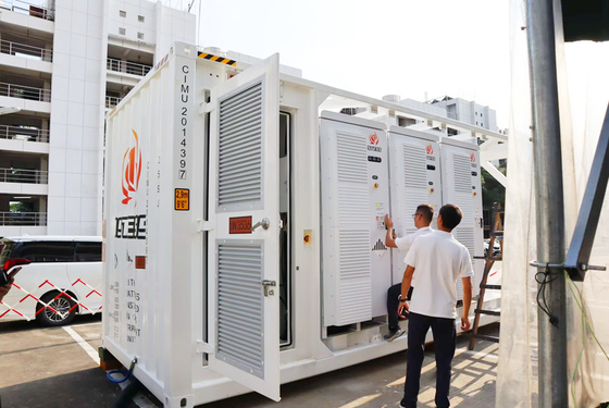 Contenant de batterie intégré sur mesure 1000kw 1000kwh 1mw 1mwh BEss Contenant Système de stockage d'énergie