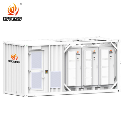 Système de stockage d'énergie de conteneur de 40 pieds 500KWH 1MWH 2MWH Capacité personnalisée batterie solaire haute tension