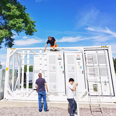 Système de stockage d'énergie par batterie OEM 1 MW Système d'énergie solaire hors réseau BESS Container