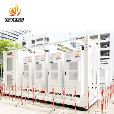 Container de 5 mwh 40 pieds, batterie solaire, stockage d'énergie, système de refroidissement liquide