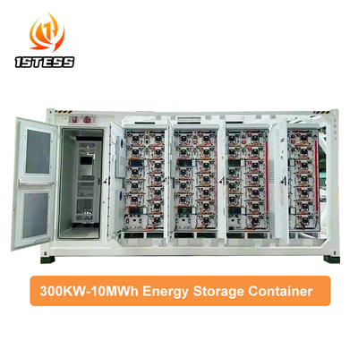 1.5MWH batterie au lithium Système de batterie à énergie solaire Récipient 300 KWH 1 MWh Récipient 3 MWh Système de stockage d'énergie LiFePo4