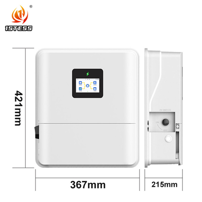 IP65 Inverseur hybride solaire à phase unique 48V 3kw 3.6kw 4.6kw Réseau 48V Pure Sine Wave 5kw 6kw Inverseur solaire avec MPPT