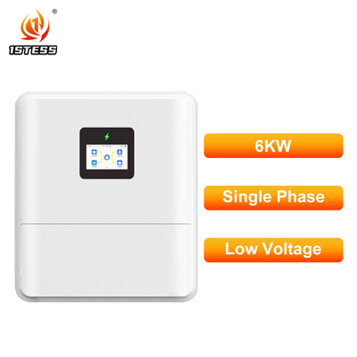 Invertisseur solaire hybride à haut rendement de 6 kW avec double MPPT pour la sauvegarde de la batterie au lithium au plomb