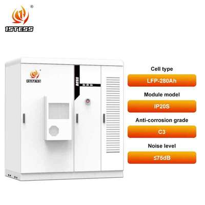 Système de stockage d'énergie à batterie LiFePO4 de 215 kWh à usage industriel