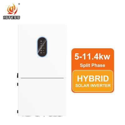 Chargeur MPPT hybride solaire à haute efficacité 48V à phase divisée pour les systèmes 5kw 6kw 7,6kw 10kw 11,4kw