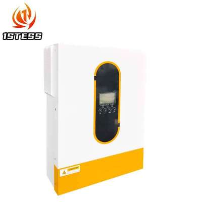 Onduleur solaire hybride 48V 6.2kW à onde sinusoïdale pure, monophasé, hors réseau, MPPT, surveillance à distance WiFi