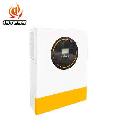 48V 8,5kW Inverteur solaire hybride à phase unique hors réseau Pure Sine Wave avec compatibilité intégrée MPPT et LiFePO4