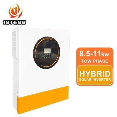 Surveillance à distance Wifi 48V Monophasé 8.5kw 11kw Onduleur Solaire Hybride Hors Réseau Pur Sinus MPPT