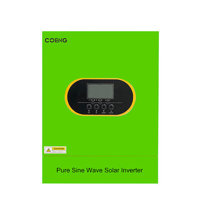 24V 48V hors réseau Inverseur solaire hybride 3,5kw 5,5kw 6,2kw Single phase Pure Sine Wave MPPT avec fonction EQ de batterie