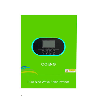 Onduleur solaire hybride hors réseau 3.5kW 5.5kW 6.2kW 24V 48V Monophasé Onde sinusoïdale pure MPPT pour appareils ménagers et ordinateurs personnels