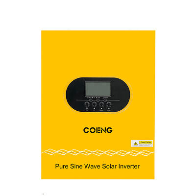 Onduleur solaire hybride hors réseau monophasé 48V 5,5kW 6,2kW onde sinusoïdale pure MPPT avec priorité de sortie multiple UTL SOL SBU et SUB