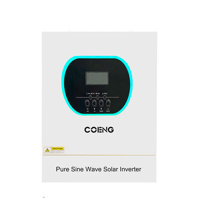 Onduleur solaire hybride hors réseau monophasé 48V 5,5 kW 6,2 kW onde sinusoïdale pure avec protection contre les surcharges et MPPT intégré