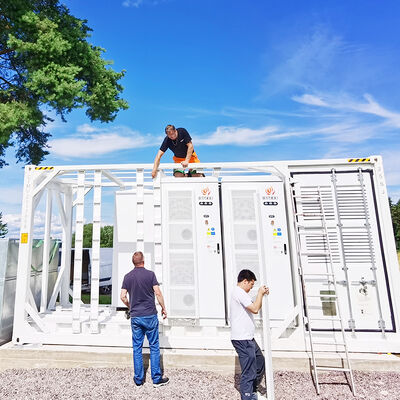 Stockage d'énergie en conteneur modulaire 400-800 kW pour l'écrêtage et la stabilisation des pointes du réseau