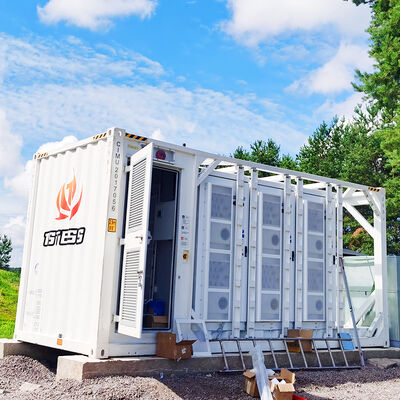 Système de stockage d'énergie conteneurisé LiFePO4 Cellule 280Ah Module 1P20S Certifié UL1973 IEC62619 UL9540A